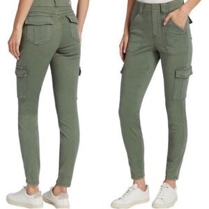 Spanx High Rise Stretch Twill Cargo Pants
